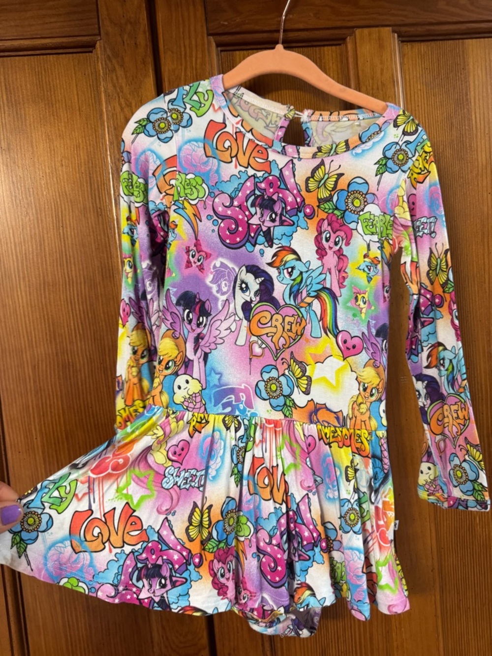 Bums & Roses MLP Ruffle Dress